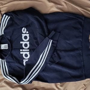 Adidas crewneck dark blue